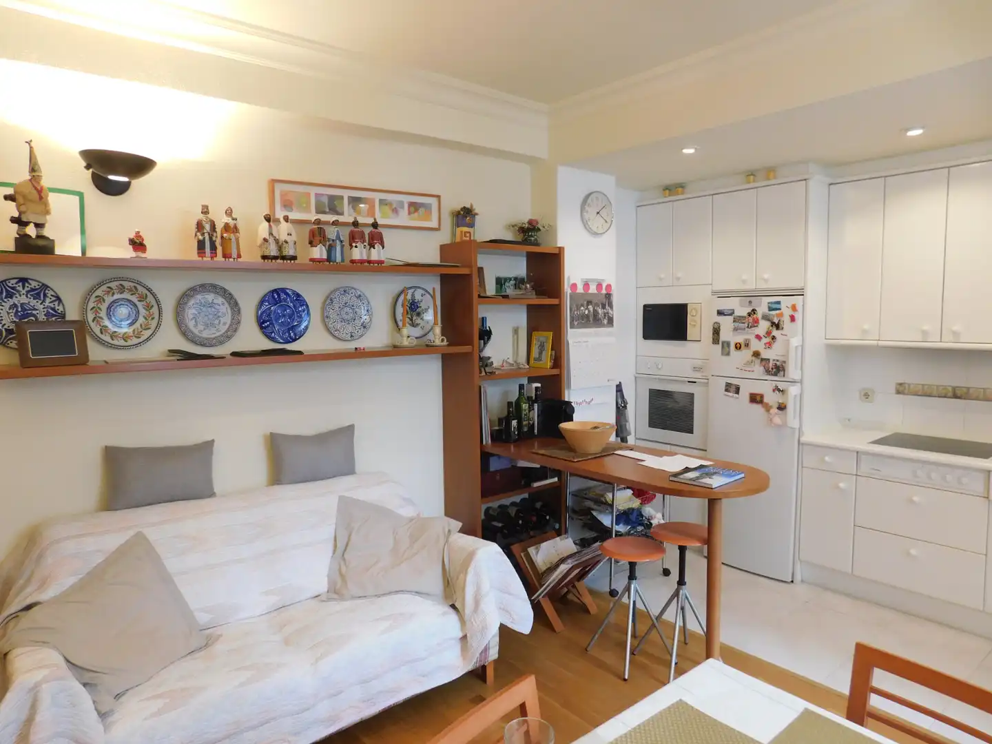 Kitchen of Flat for sale in  Pamplona / Iruña  with Heating, Furnished and Oven