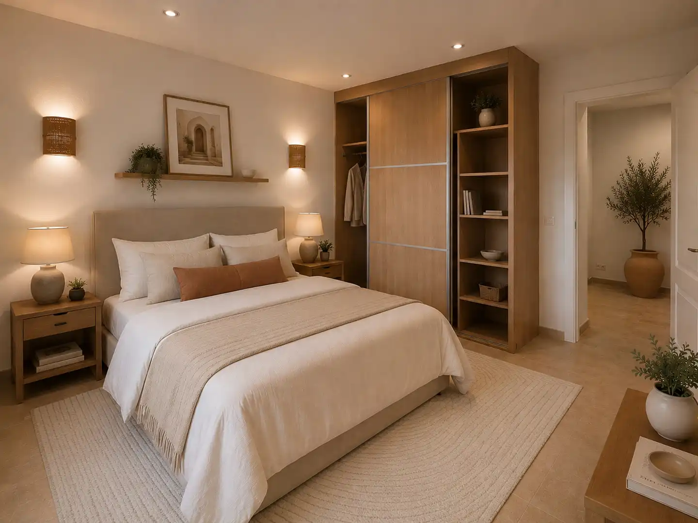 Schlafzimmer von Haus oder Chalet zum Verkauf in Coín mit Privatgarten, Terrasse und Abstellraum