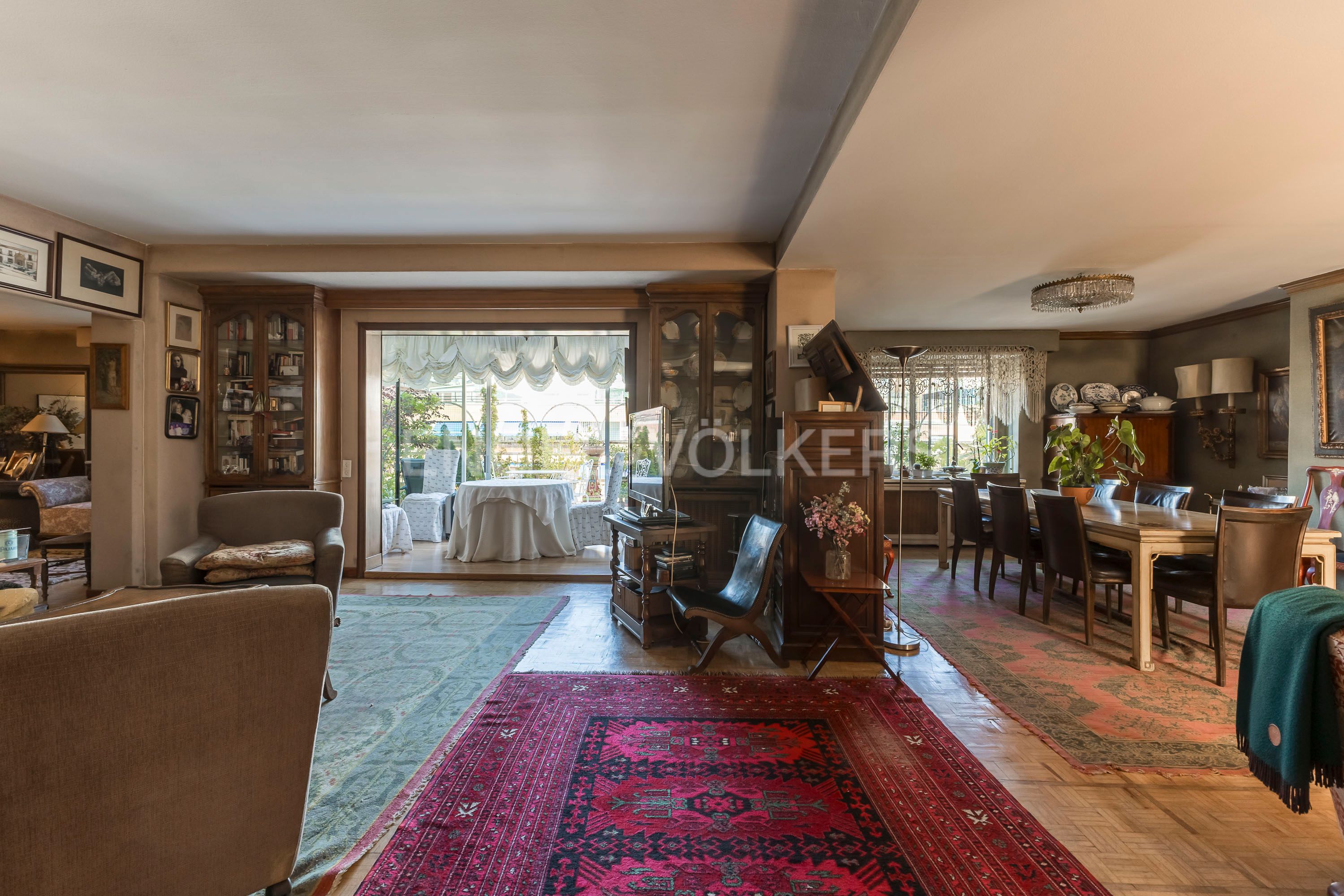 Living room of Attic for sale in  Madrid Capital  with Air Conditioner, Heating and Terrace