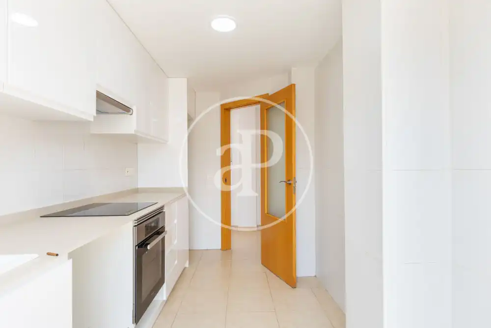 Küche von Wohnung zur Miete in Sagunto / Sagunt mit Klimaanlage, Heizung und Terrasse