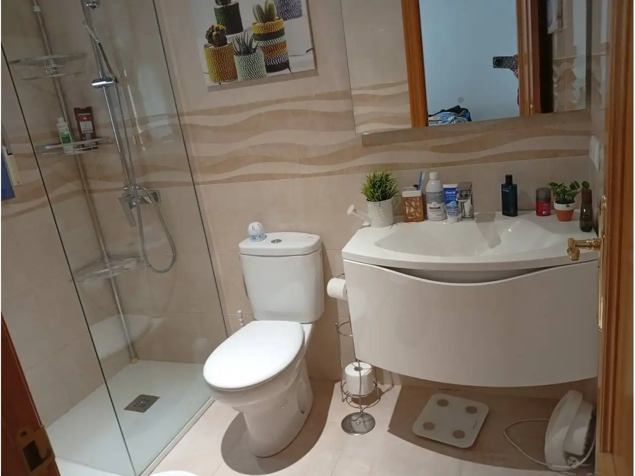 Baño de Dúplex en venta en Ciudad Real con Aire acondicionado, Terraza y Trastero