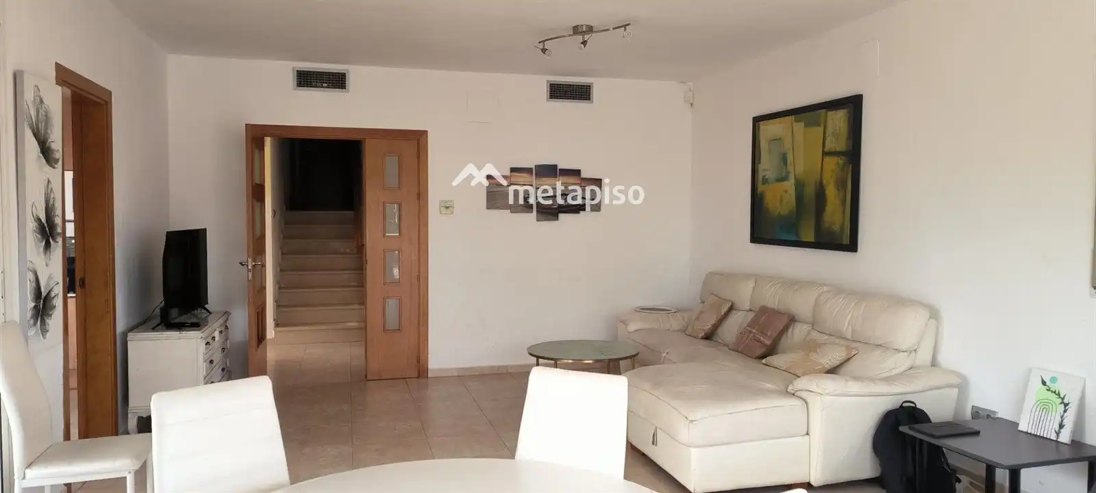 Sala d'estar de Casa o xalet en venda en Calafell amb Calefacció, Terrassa i Traster