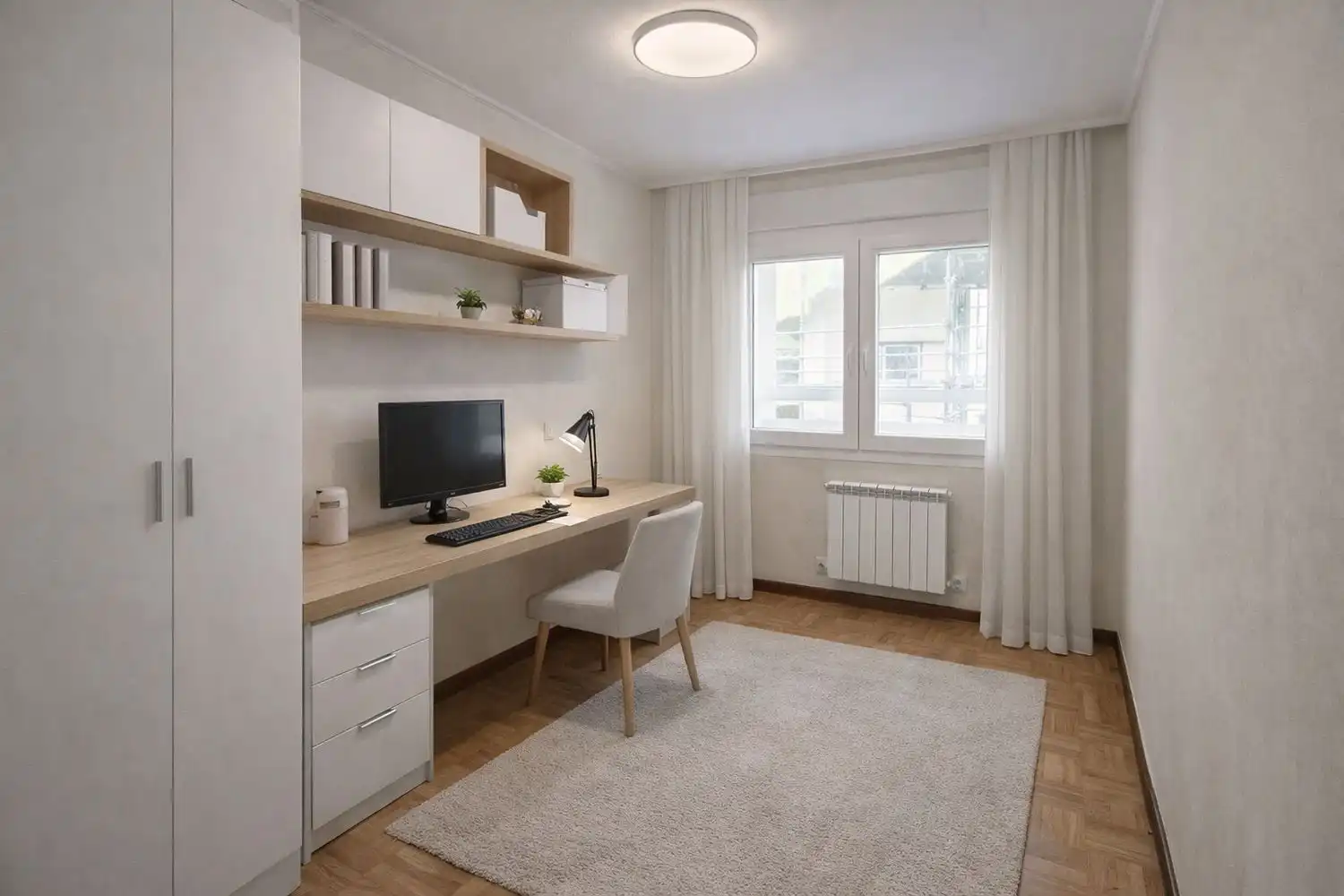 Schlafzimmer von Wohnung zum Verkauf in Avilés mit Schwimmbad