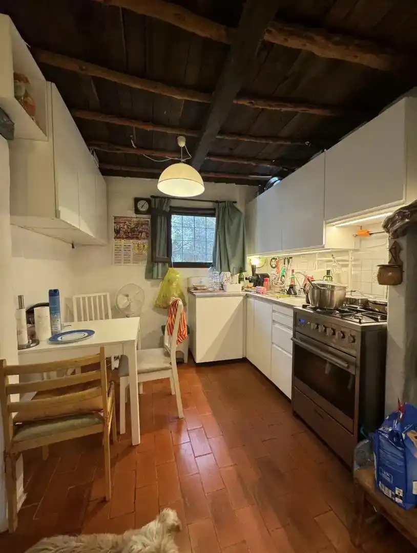 Cuina de Finca rústica en venda en Sant Antoni de Portmany amb Aire condicionat, Jardí privat i Moblat
