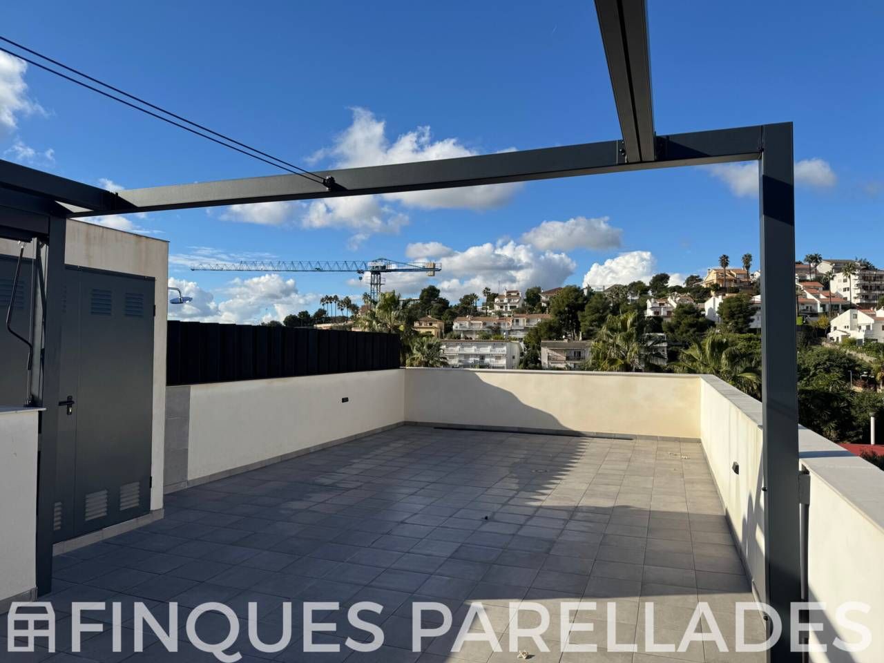 Terrace of Flat for sale in Sitges  with Air Conditioner, Heating and Parquet flooring