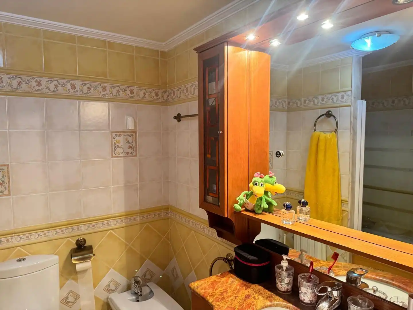 Bathroom of Flat for sale in Castellón de la Plana / Castelló de la Plana  with Heating, Storage room and Furnished