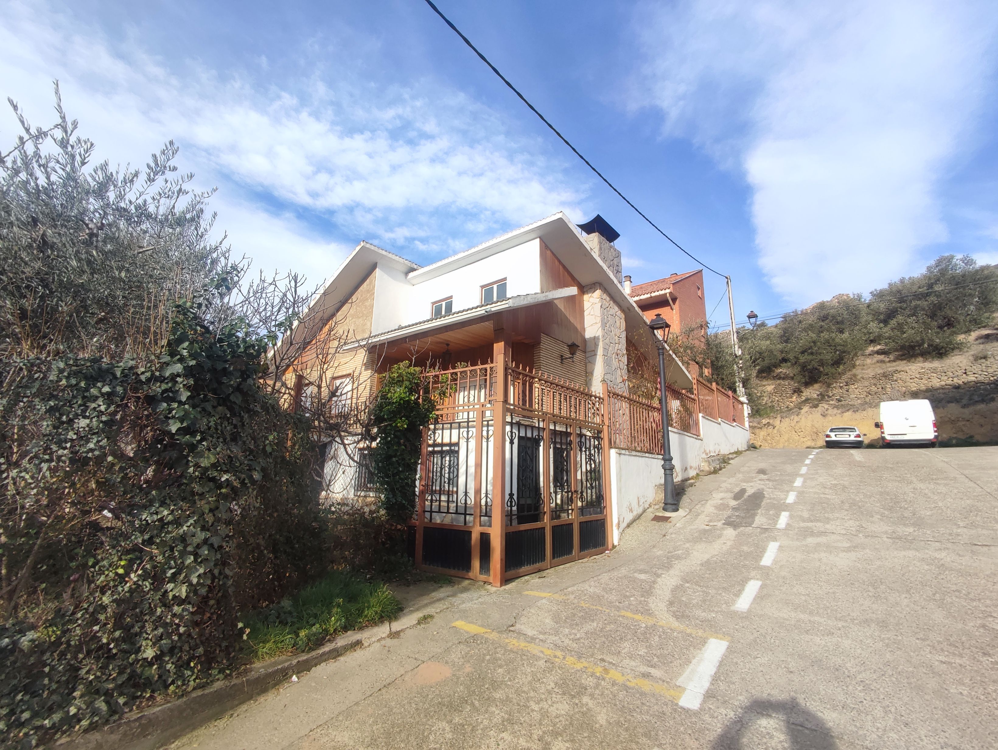 Vista exterior de Pis en venda en Arnedillo amb Jardí privat, Terrassa i Traster