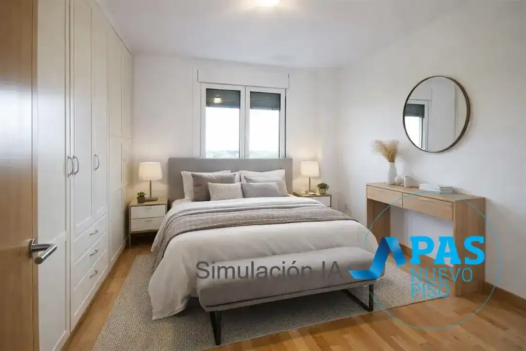 Bedroom of Flat for sale in Santander  with Heating, Private garden and Storage room