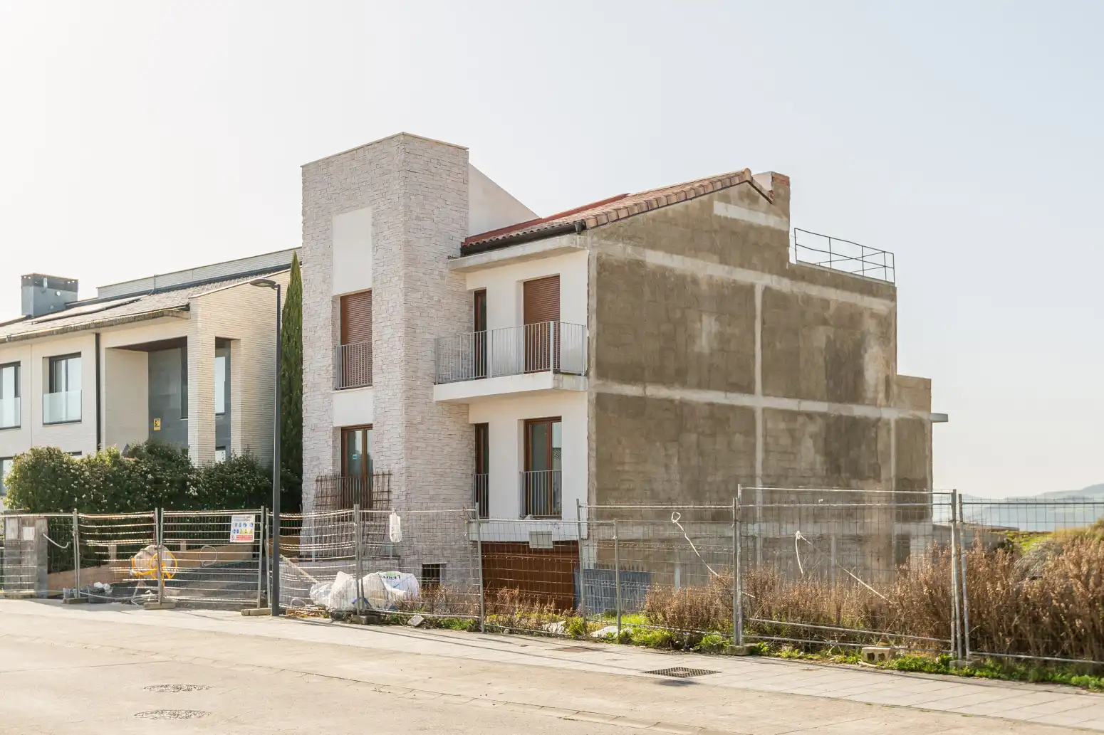 Vista exterior de Casa o chalet en venta en Galar con Calefacción, Jardín privado y Terraza