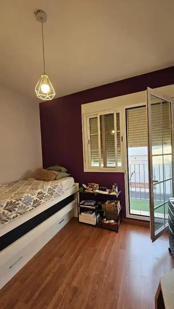 Balcony of Detached homes for share in Gerena  with Private garden, Parquet flooring and Storage room