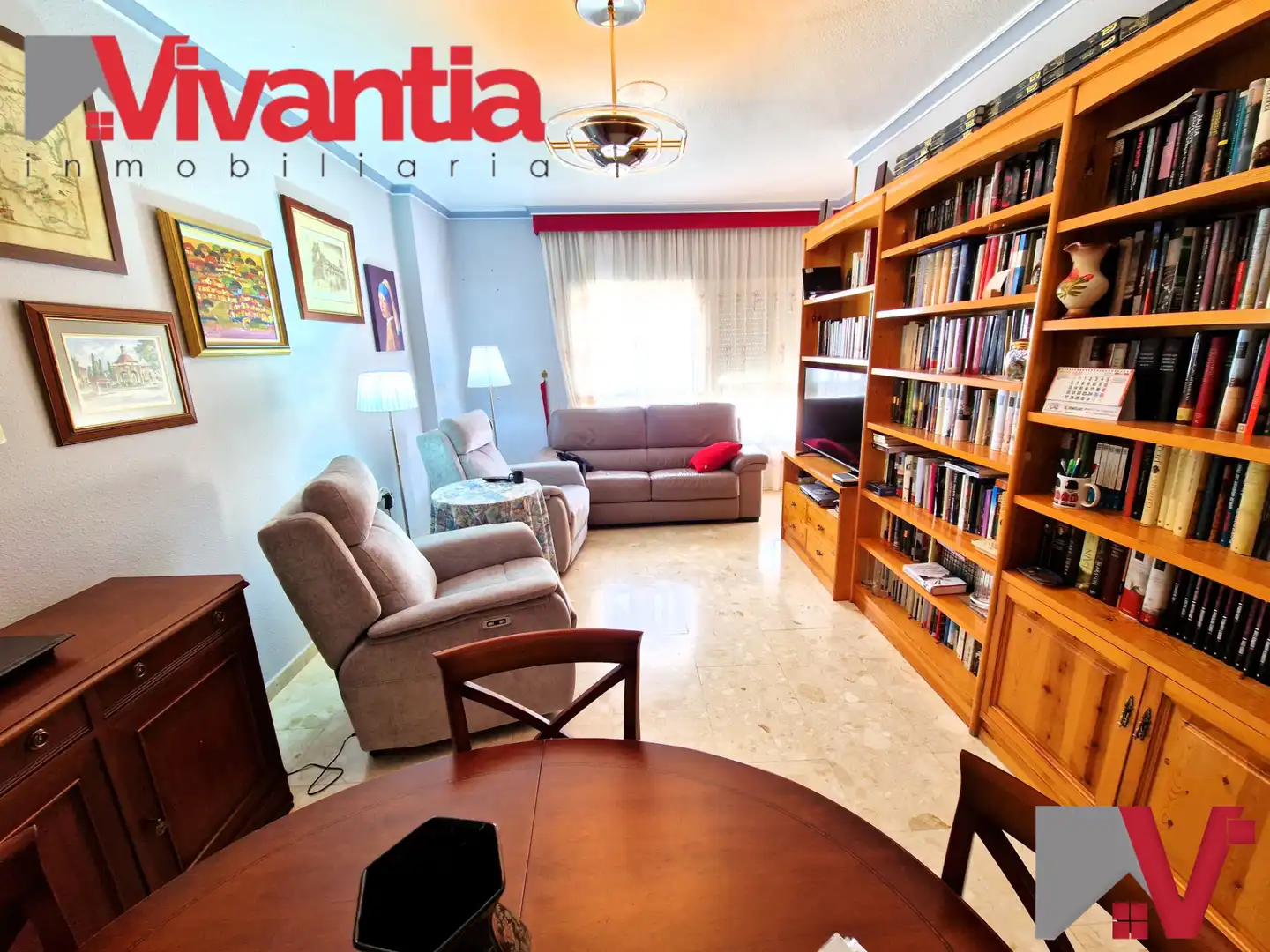 Living room of Flat for sale in Lorca  with Air Conditioner, Heating and Terrace