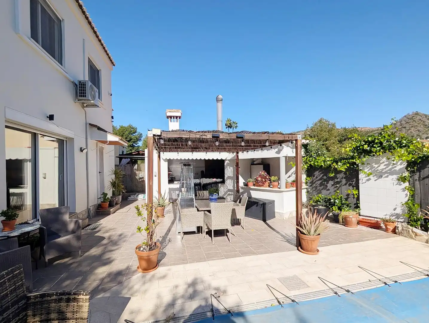 Terrassa de Casa o xalet en venda en Puçol amb Aire condicionat, Calefacció i Jardí privat