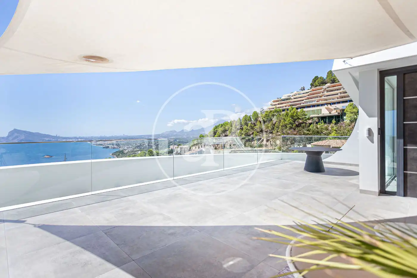 Terraza de Casa o chalet en venta en Altea con Aire acondicionado, Calefacción y Jardín privado