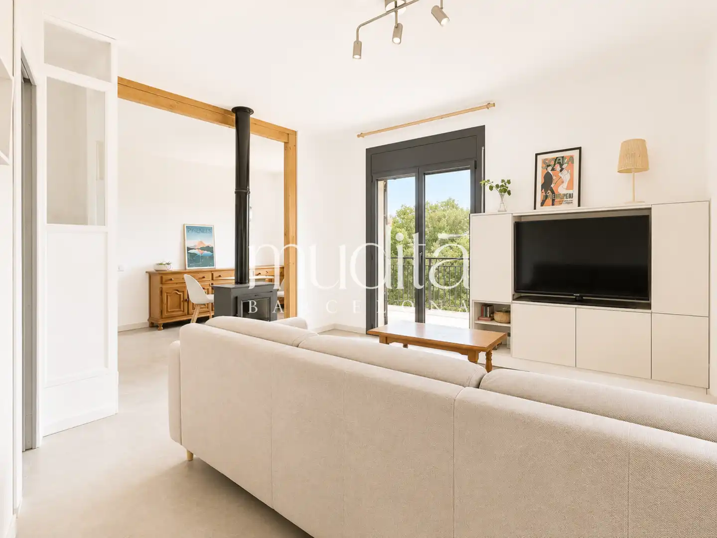 Living room of Houses for sale in Pineda de Mar  with Terrace, Storage room and Balcony