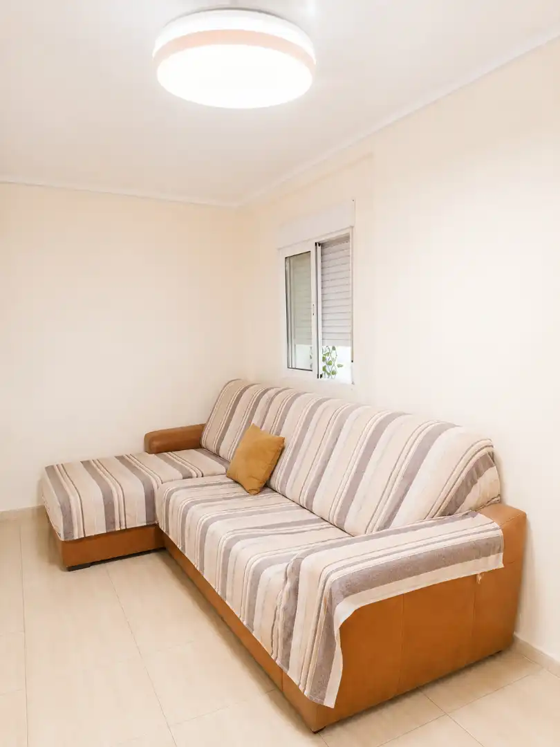 Living room of Flat for sale in Málaga  with Furnished