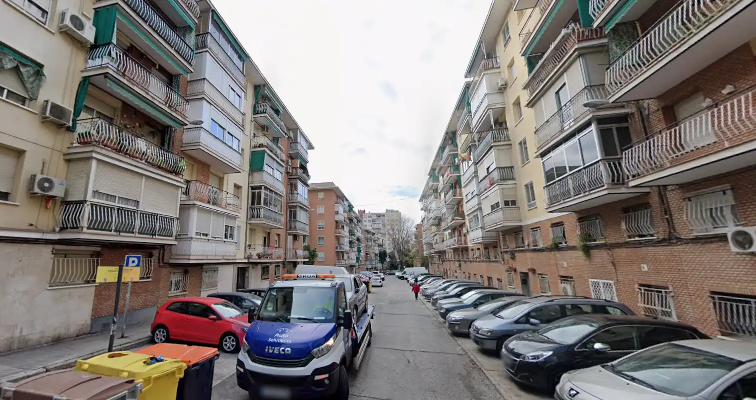 Vista exterior de Casa o xalet en venda en Madrid