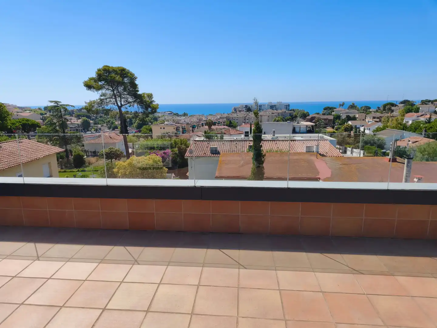 Terraza de Casa o chalet en venta en Alella con Aire acondicionado, Calefacción y Jardín privado