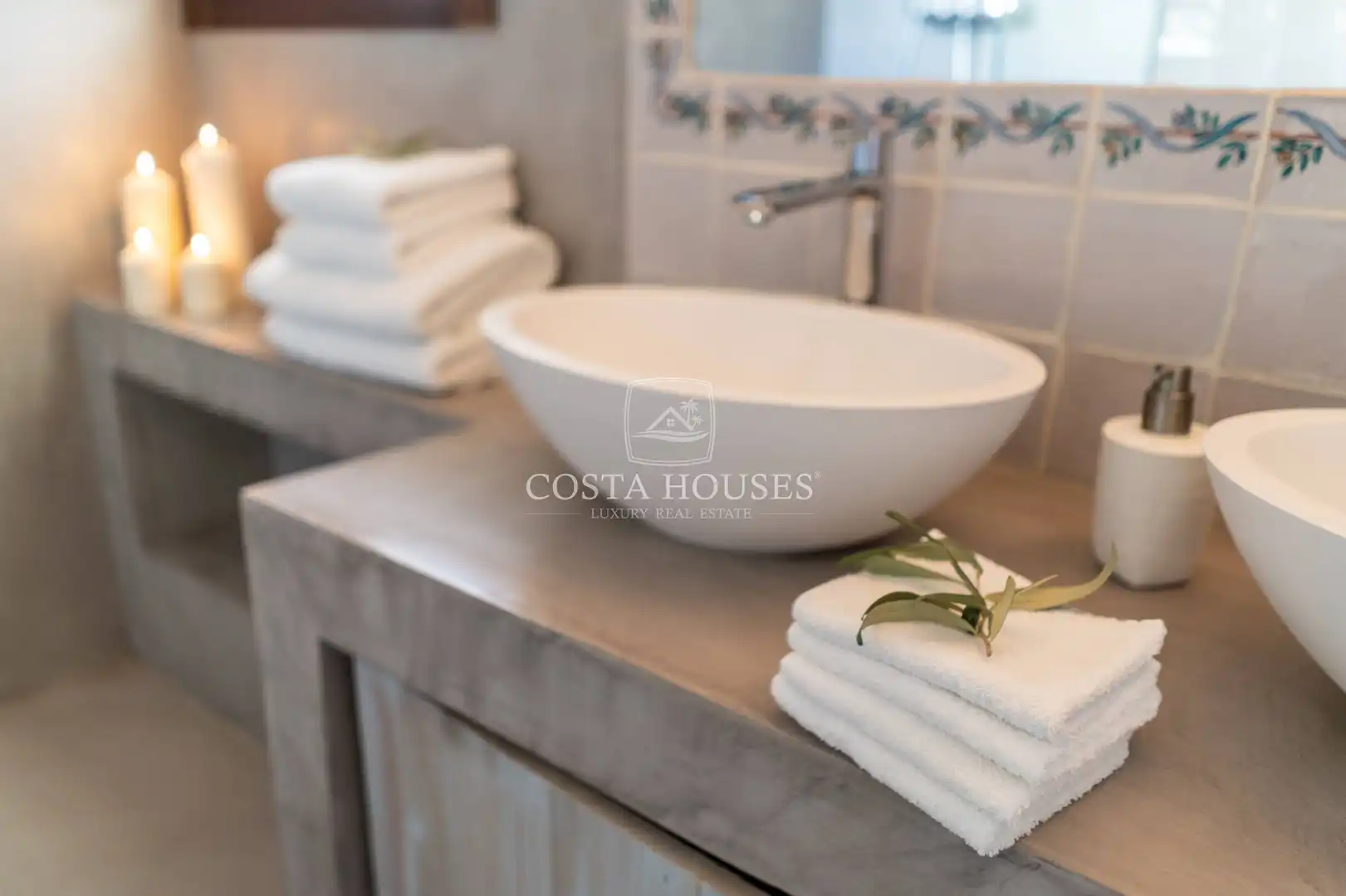 Bathroom of Houses for sale in Moraira  with Air Conditioner, Private garden and Terrace