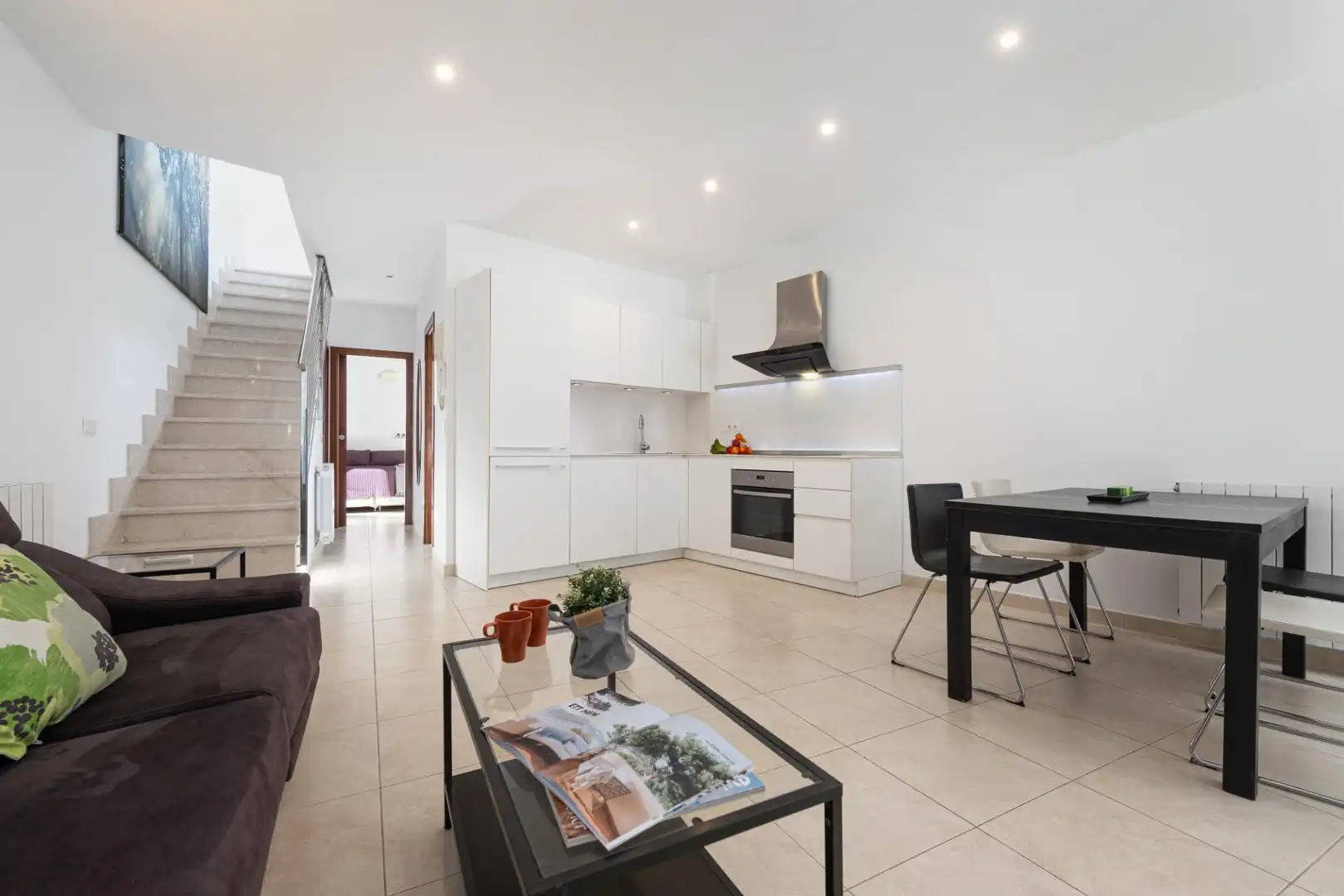 Living room of Houses for sale in Alcúdia  with Air Conditioner, Terrace and Furnished