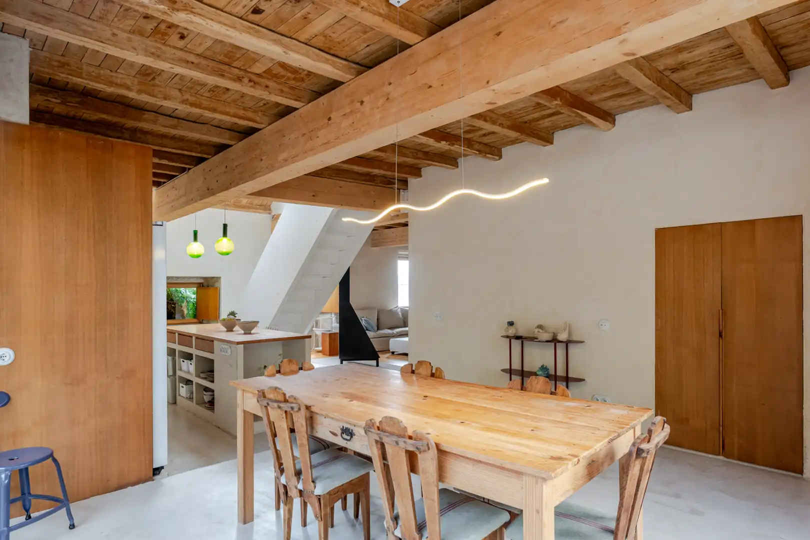 Dining room of Country homes for sale in Poio  with Swimming Pool and Furnished