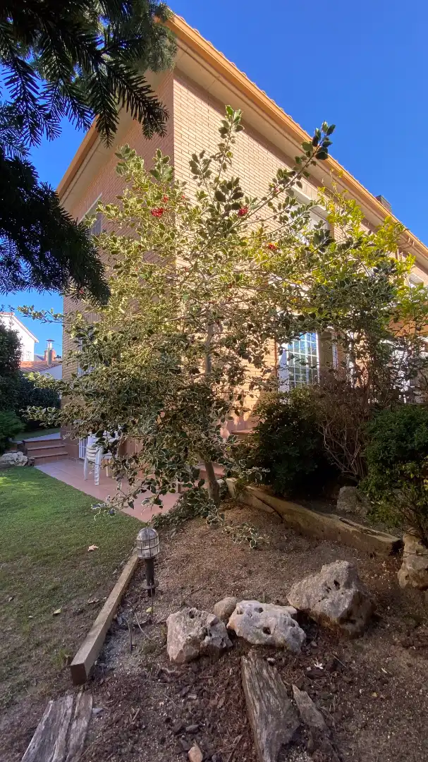 Jardín de Casa adosada en venta en Cerdanyola del Vallès con Aire acondicionado, Calefacción y Jardín privado