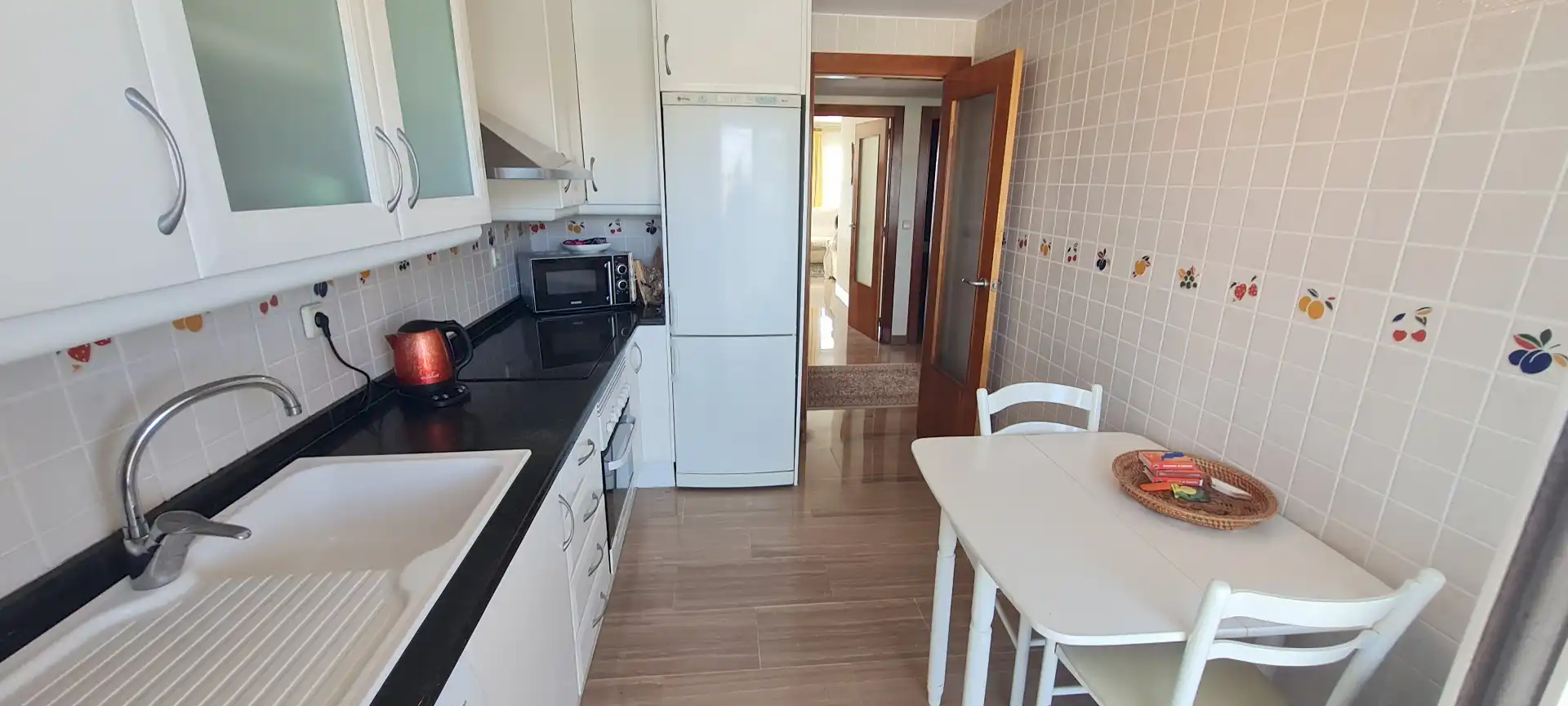 Küche von Wohnungen zum Verkauf in Calpe / Calp mit Klimaanlage, Heizung und Terrasse