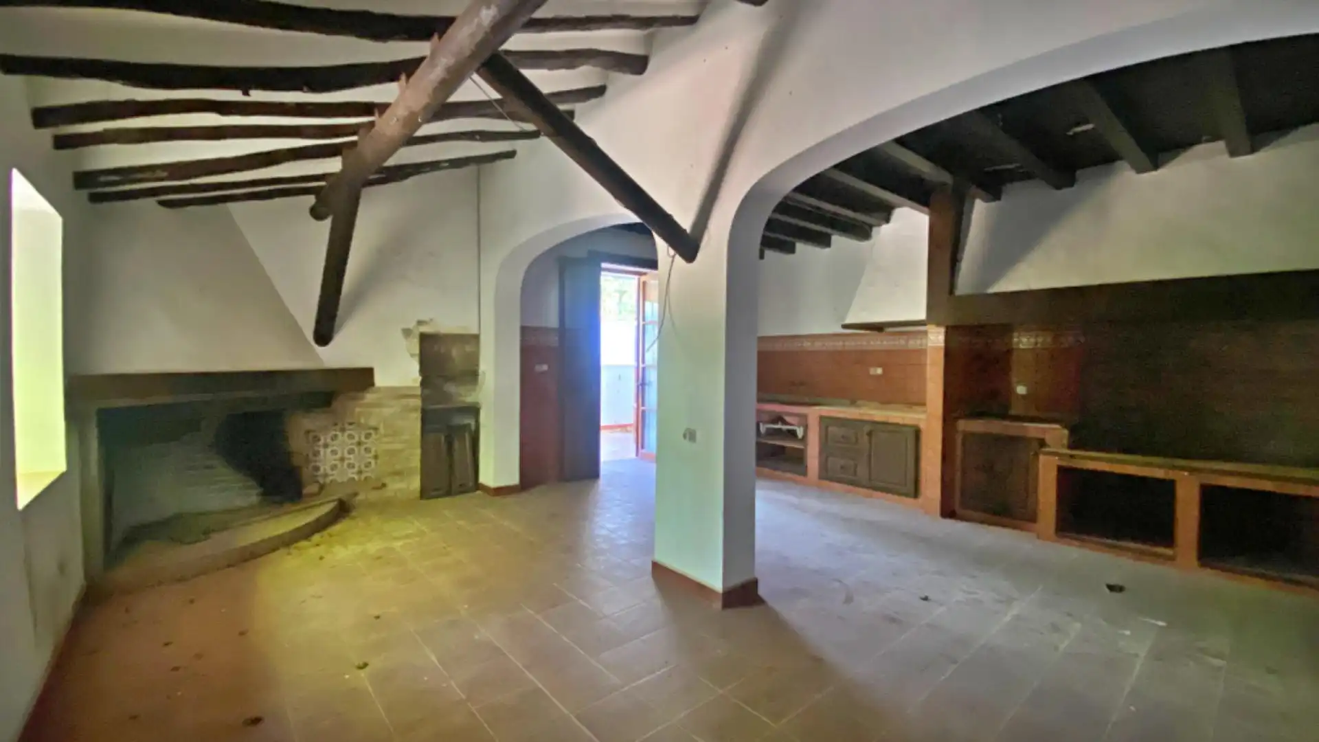 Cocina de Finca rústica en venta en Alhama de Murcia