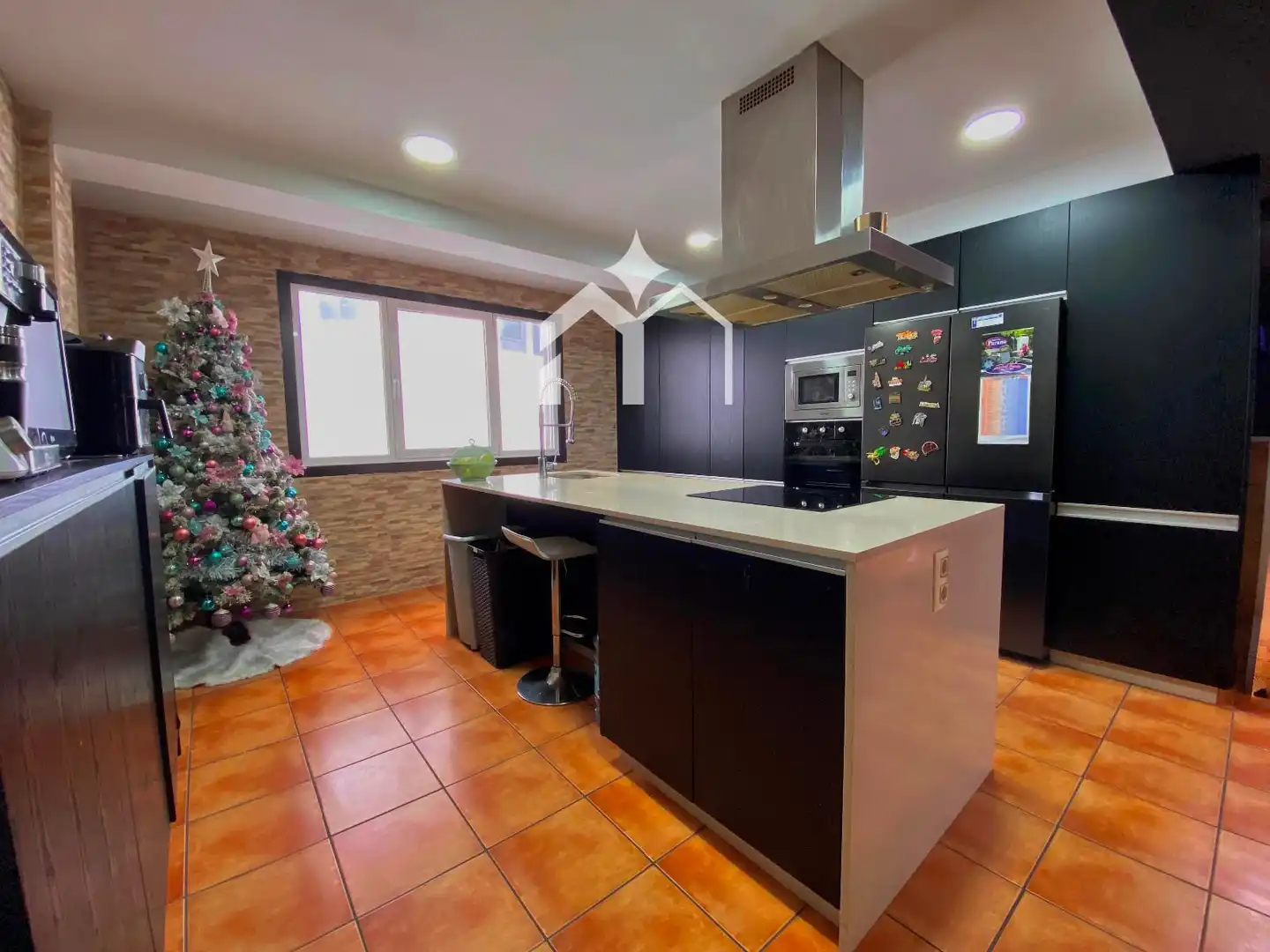 Cocina de Piso en venta en Moaña con Terraza, Trastero y Amueblado