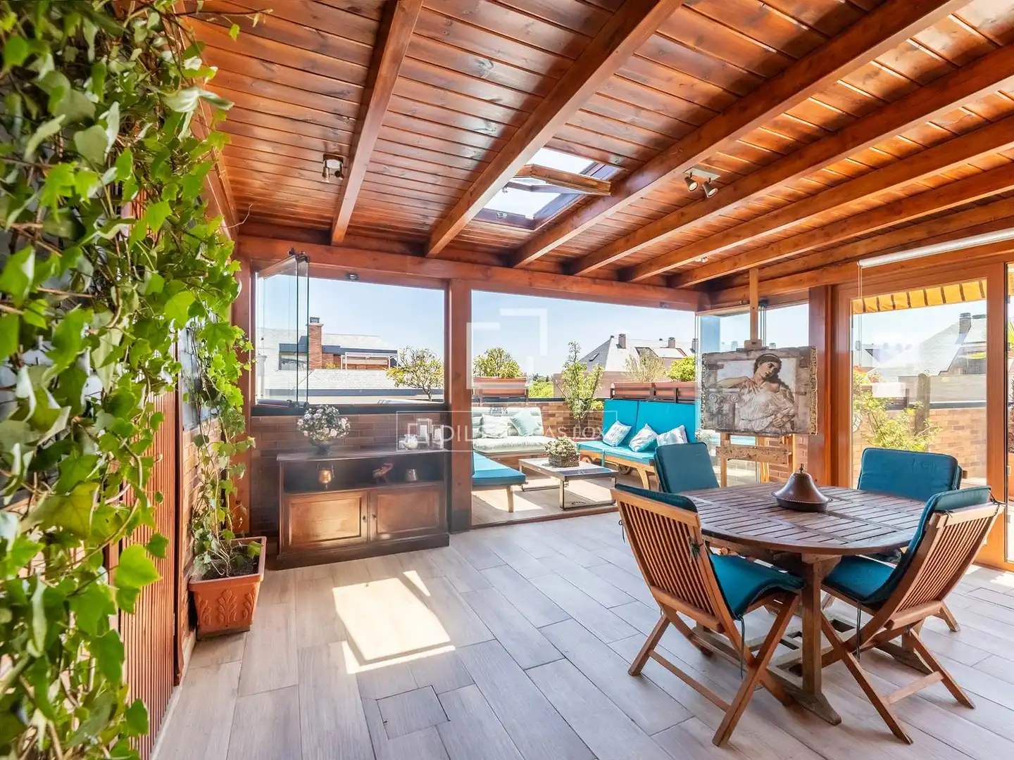 Terrace of Attic for sale in Majadahonda  with Terrace, Storage room and Swimming Pool