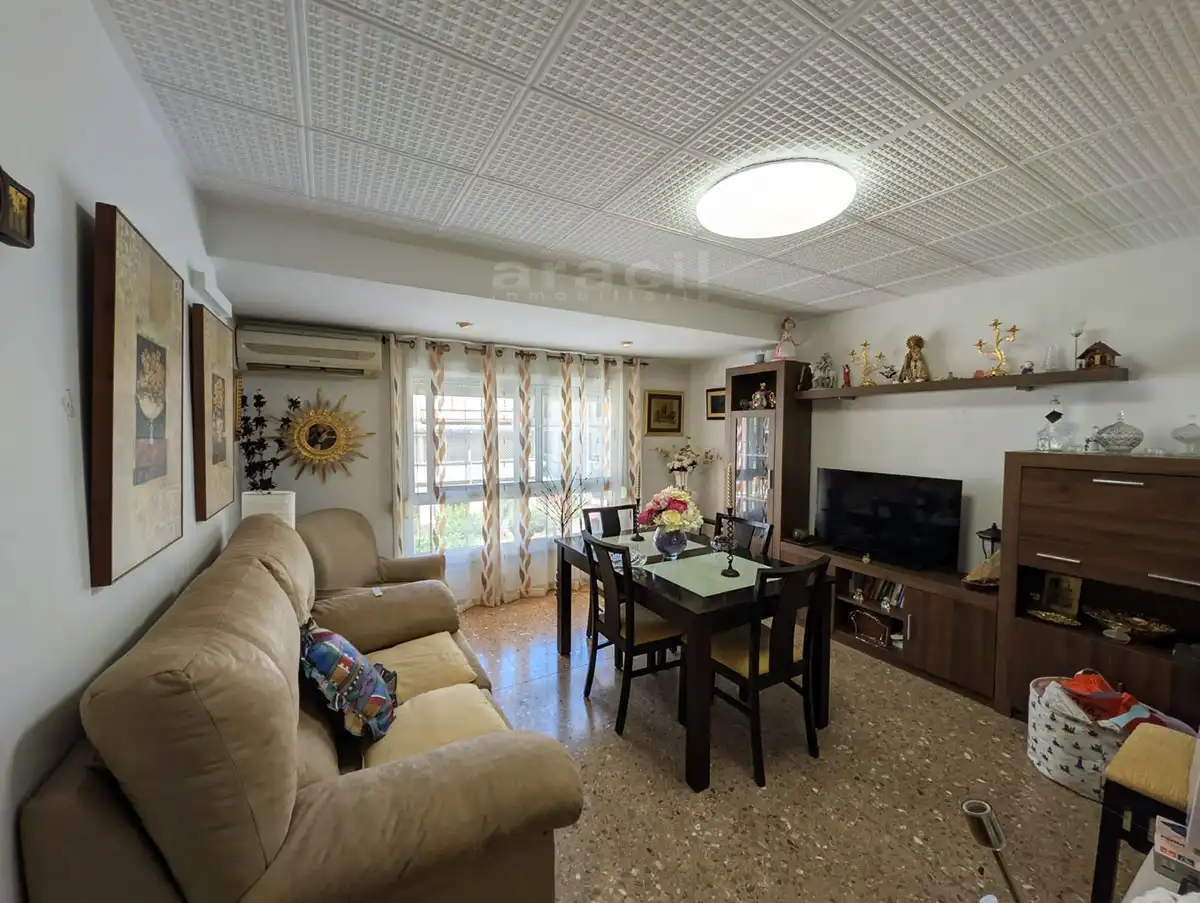 Sala de estar de Piso en venta en Alcoy / Alcoi con Amueblado