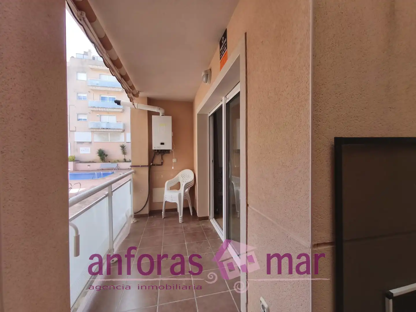 Terrassa de Apartament en venda en Creixell amb Calefacció, Terrassa i Moblat
