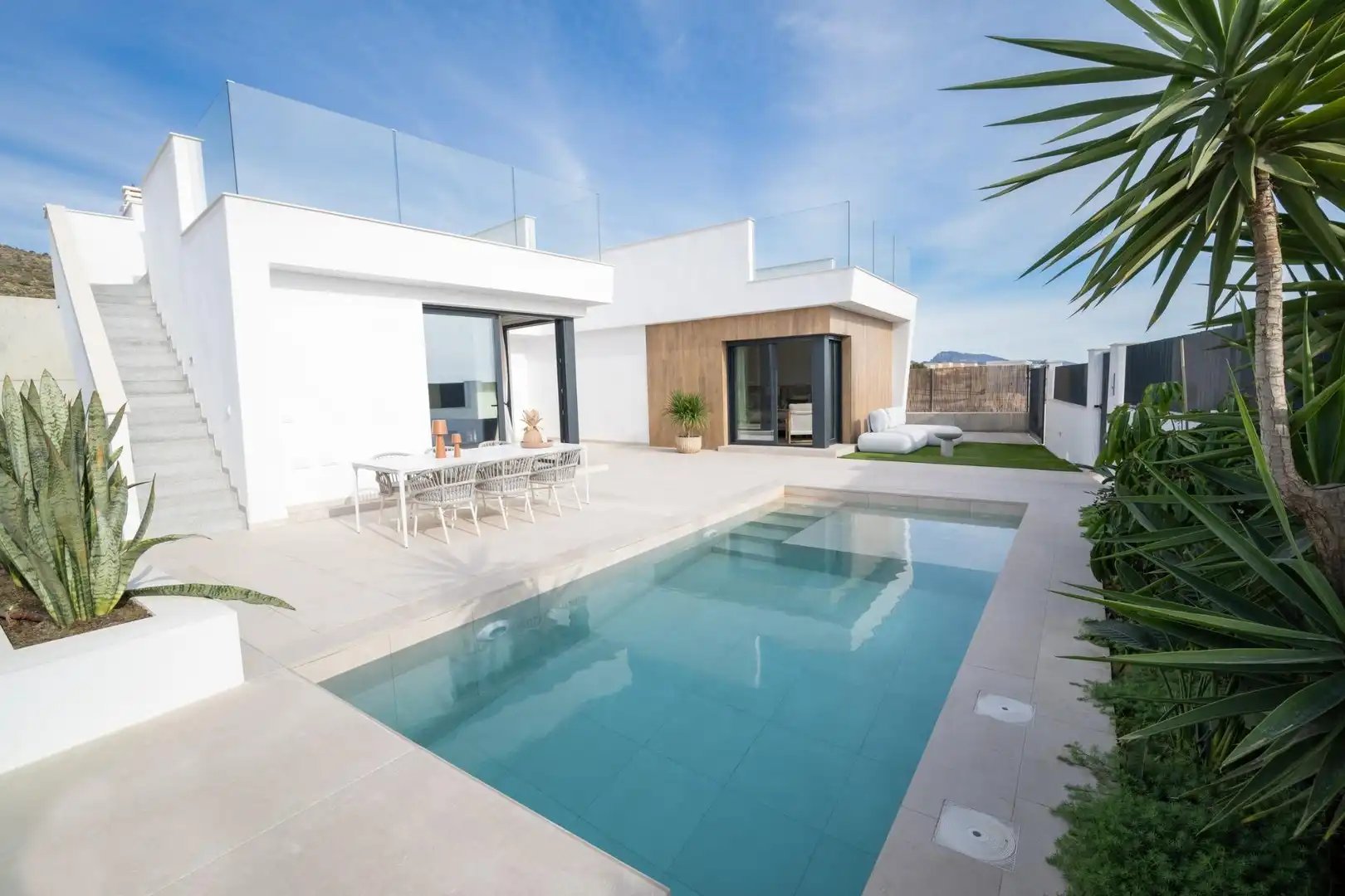 Chalet con piscina en venta en Campo de Murcia