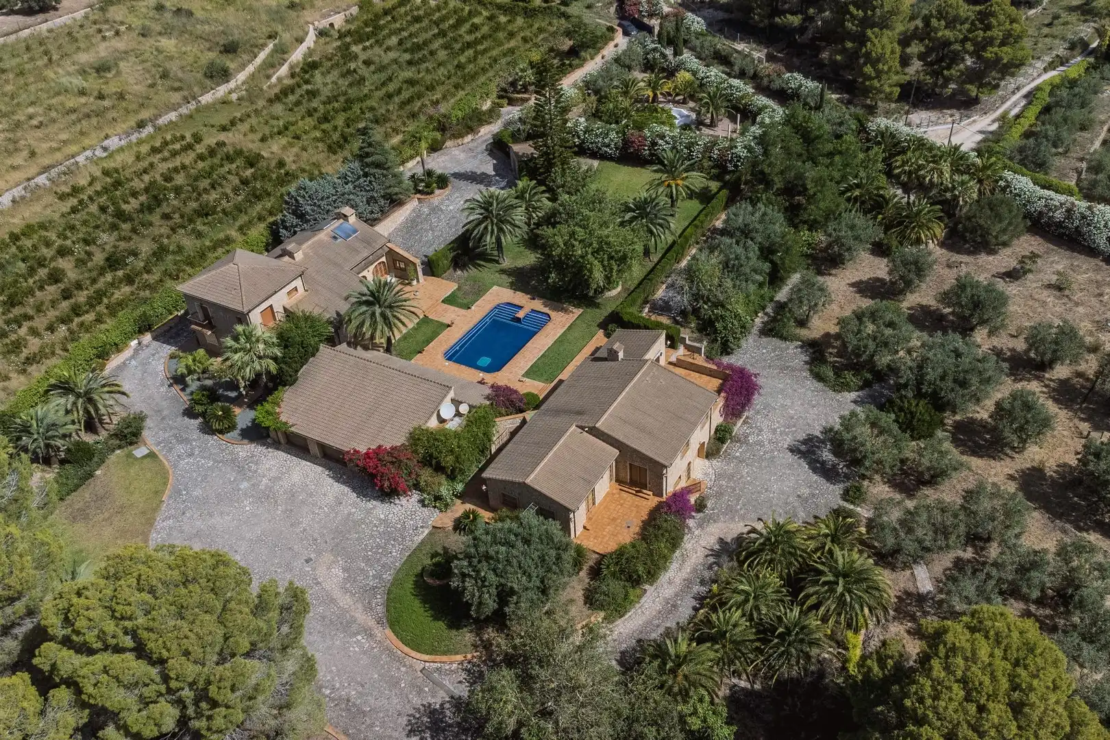 Vista exterior de Casa o xalet en venda en Pedreguer amb Aire condicionat, Calefacció i Jardí privat