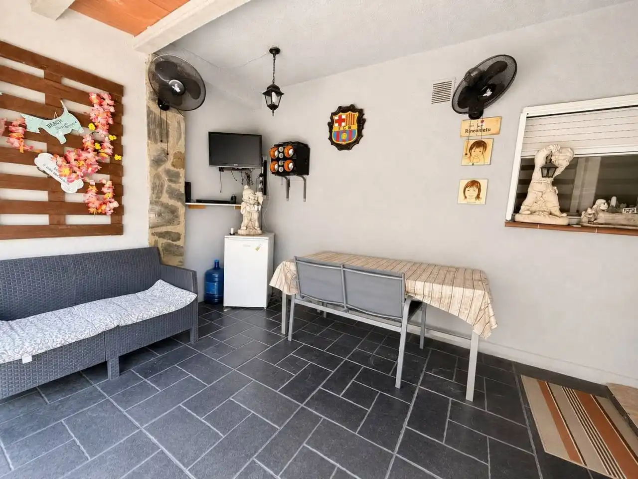 Sala d'estar de Casa o xalet en venda en Riells i Viabrea amb Aire condicionat, Calefacció i Jardí privat