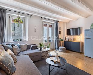 Living room of Apartment for sale in  Barcelona Capital  with Air Conditioner and Heating