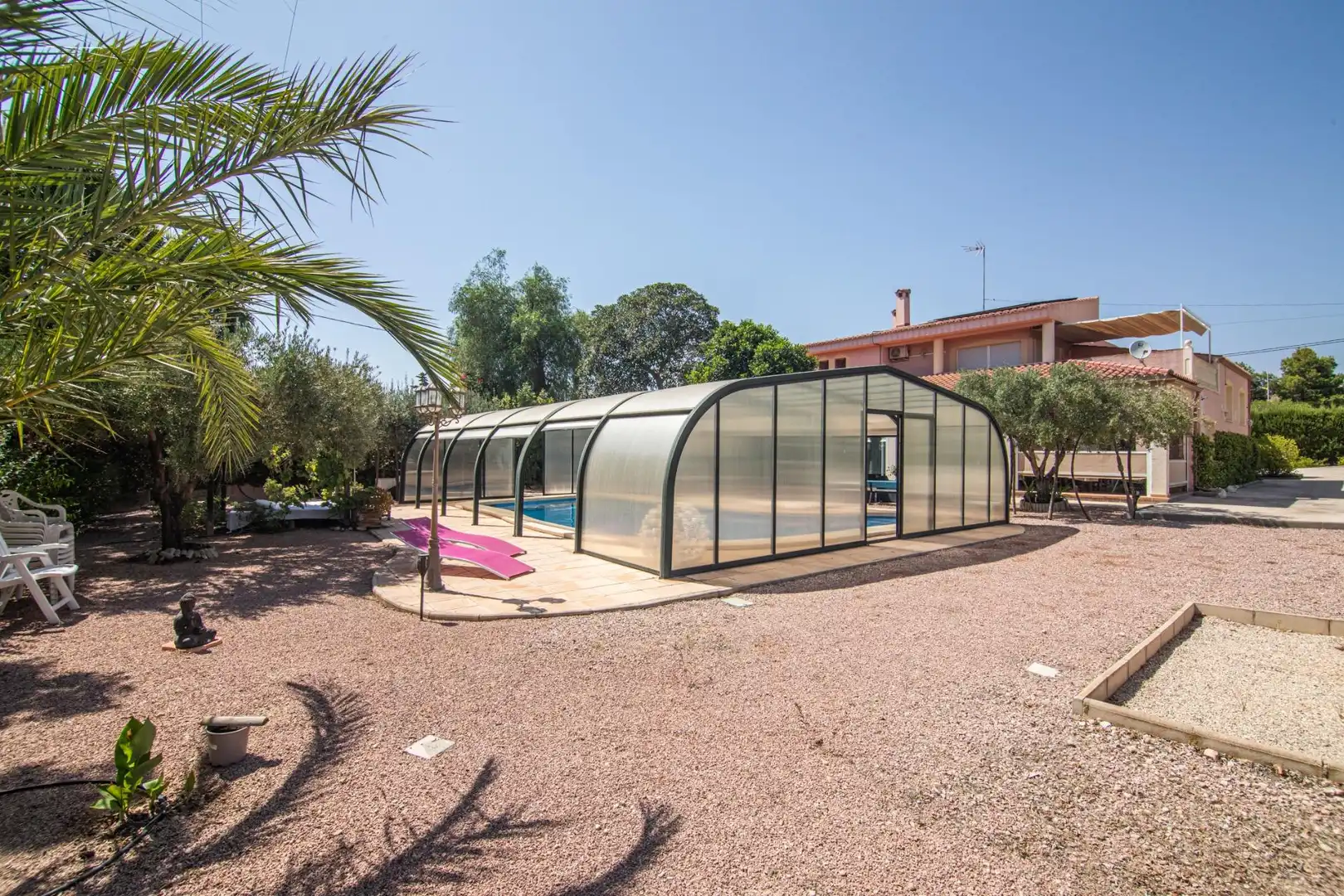 Swimming pool of Houses for sale in Elche / Elx  with Air Conditioner, Heating and Private garden