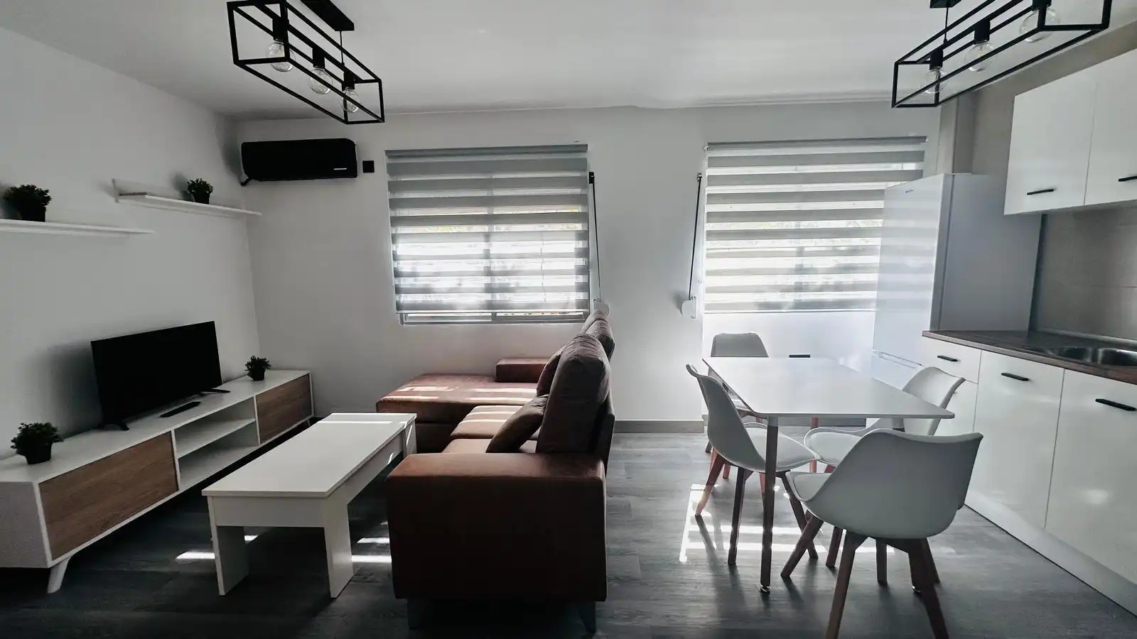 Living room of Flat for rent in  Almería Capital