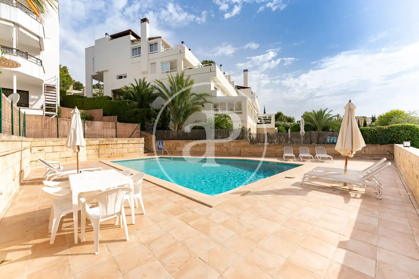 Exterior view of Flat for rent in Calvià  with Air Conditioner, Heating and Private garden