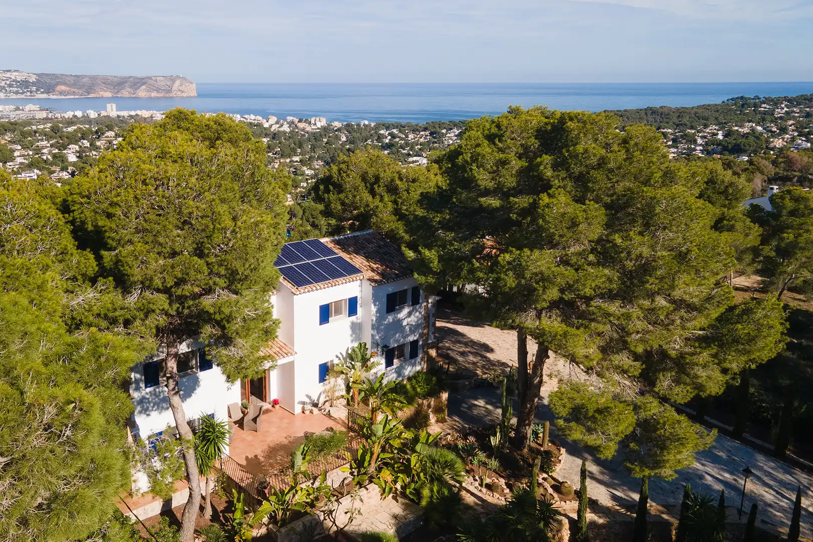 Exterior view of Houses for sale in Jávea / Xàbia  with Air Conditioner, Private garden and Terrace