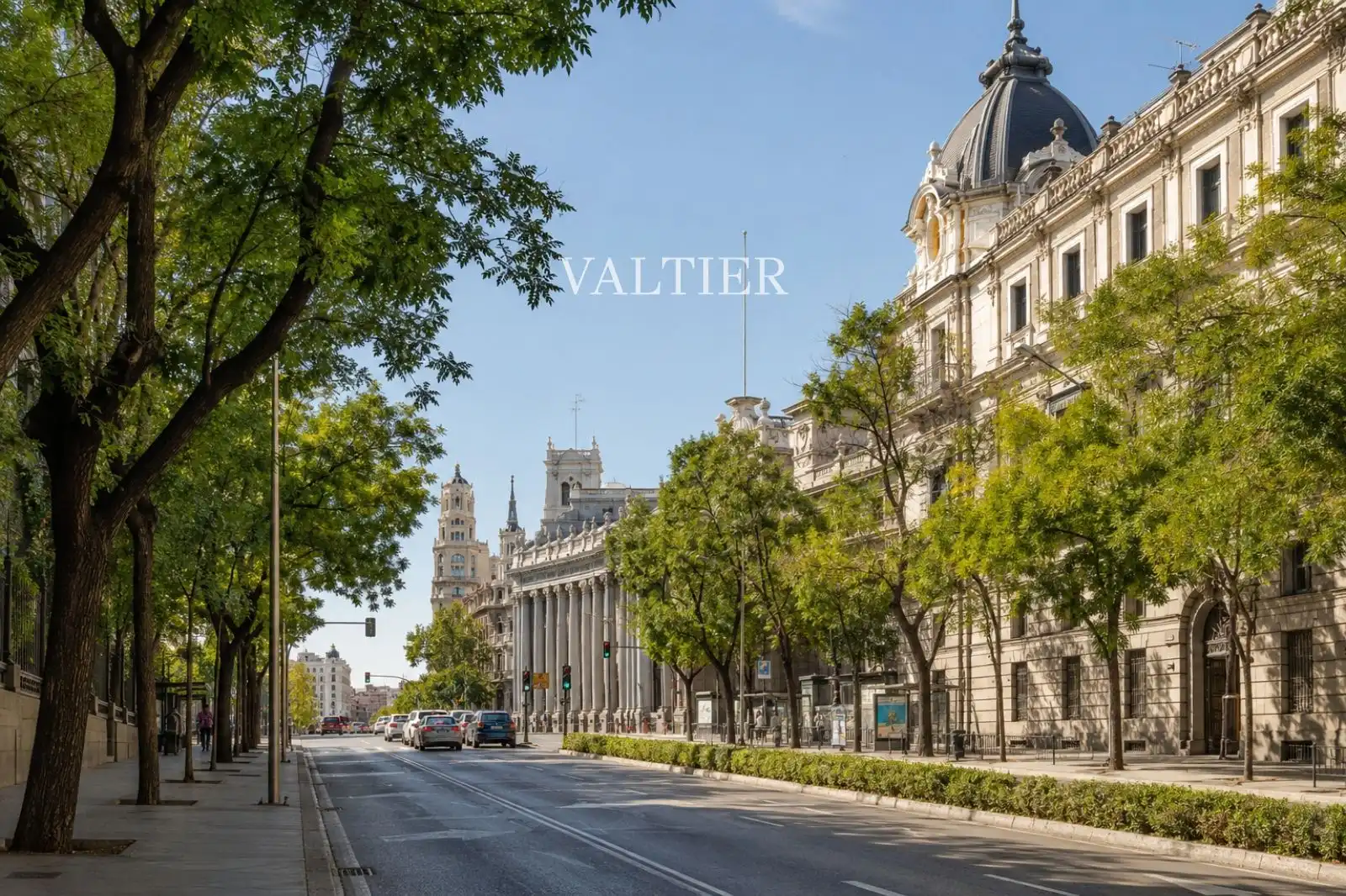 Exterior view of Flat for rent in Madrid  with Air Conditioner, Terrace and Furnished