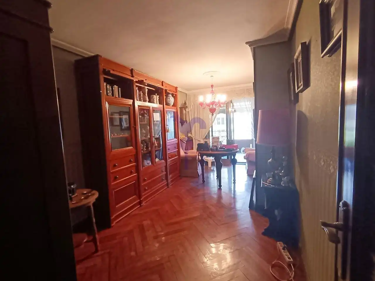 Wohnzimmer von Wohnung zum Verkauf in León Capital  mit Heizung, Parkett und Terrasse