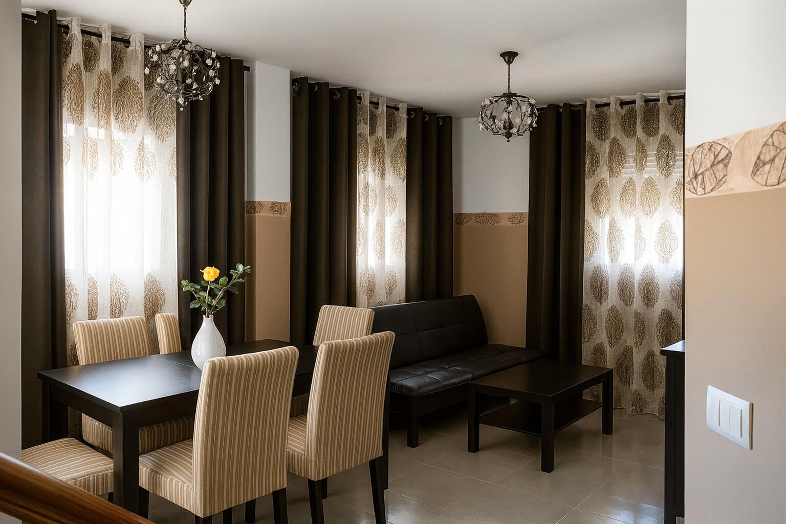 Living room of Duplex to rent in Miengo  with Heating, Terrace and Furnished