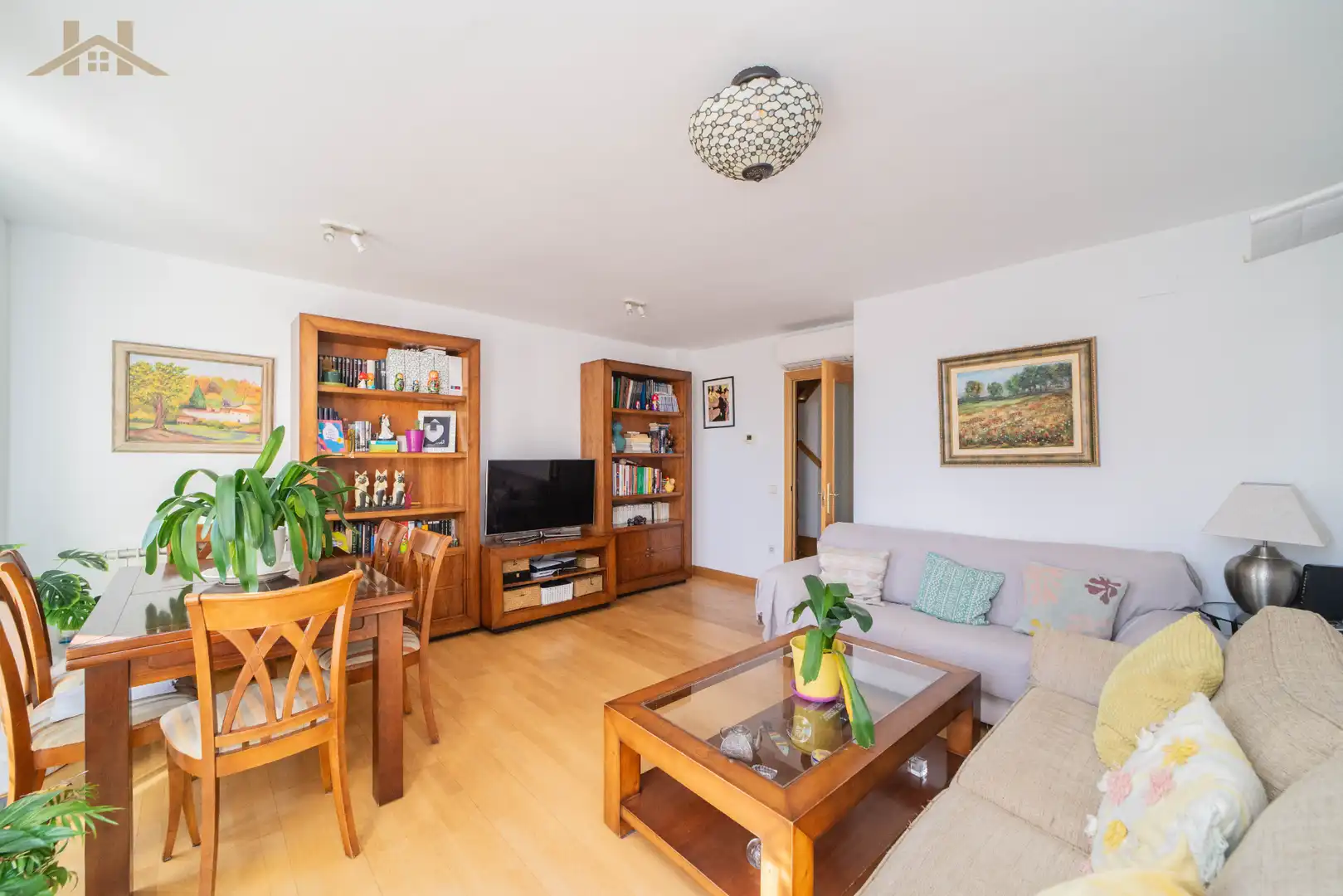 Living room of Duplexes for sale in Collado Villalba  with Heating, Storage room and Balcony