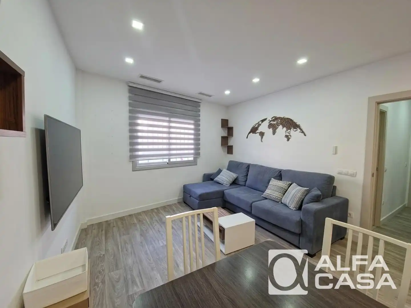 Sala d'estar de Pis en venda en Vidreres amb Aire condicionat, Calefacció i Parquet