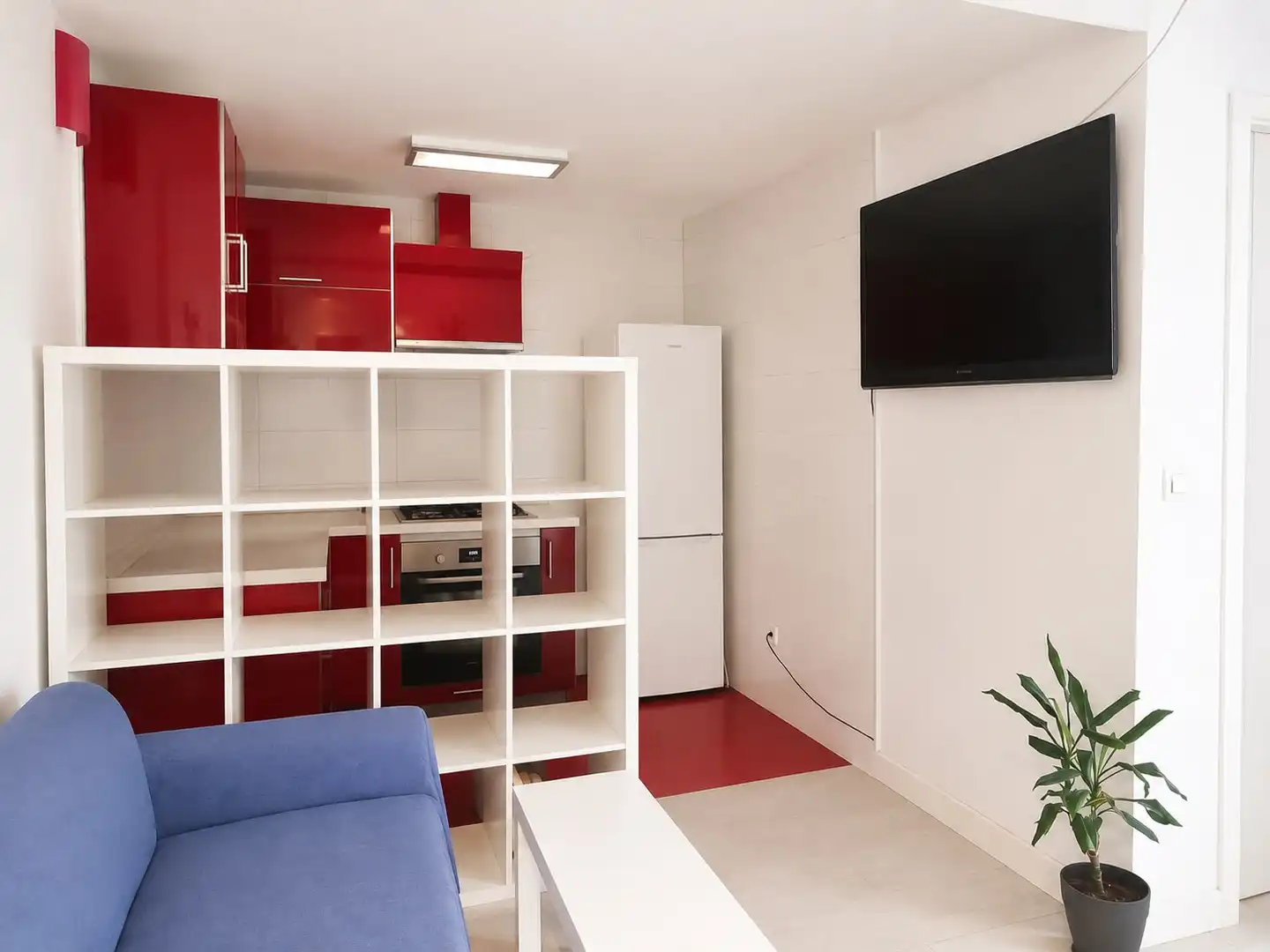Living room of Flat for sale in Madrid  with Terrace, Oven and Washing machine