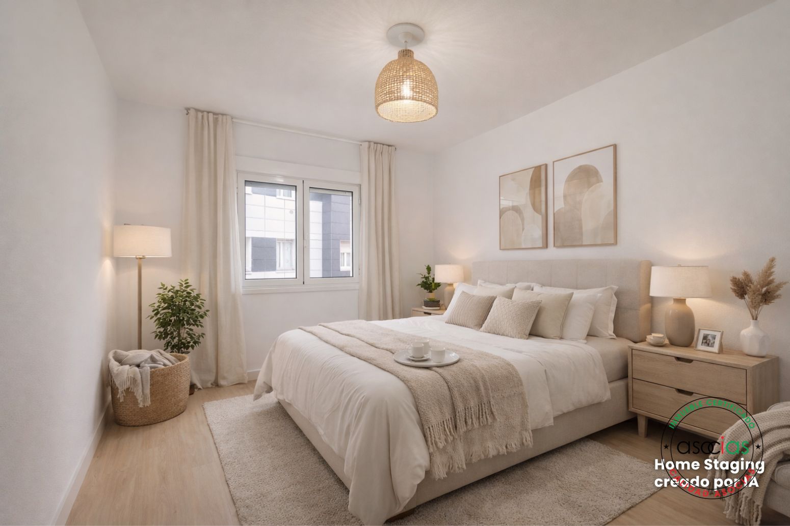 Schlafzimmer von Wohnung zum Verkauf in Gijón  mit Heizung und Balkon