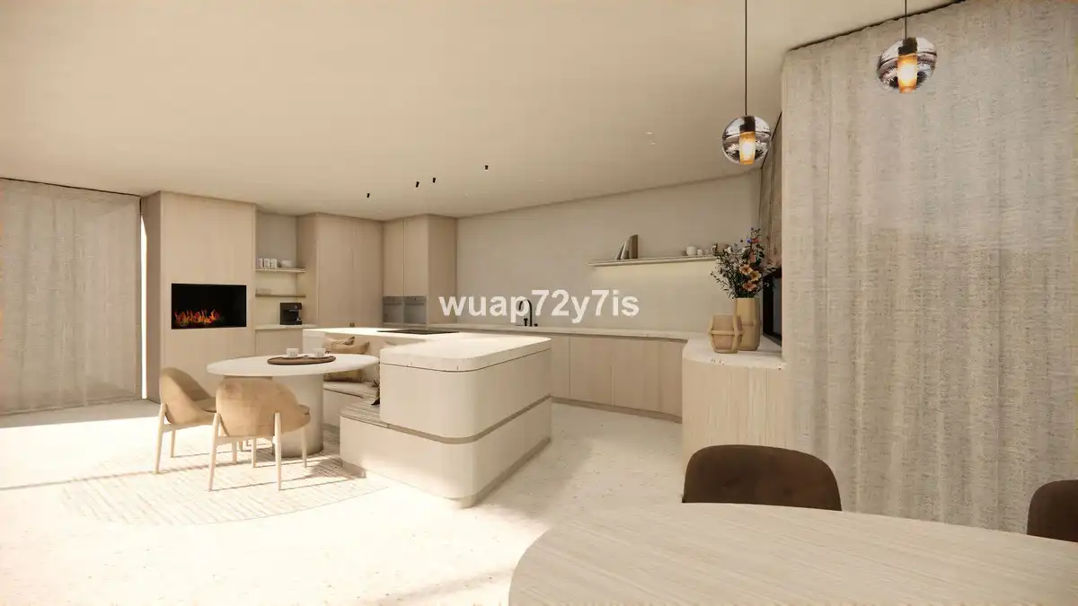 Cocina de Residencial en venta en San Pedro de Alcántara