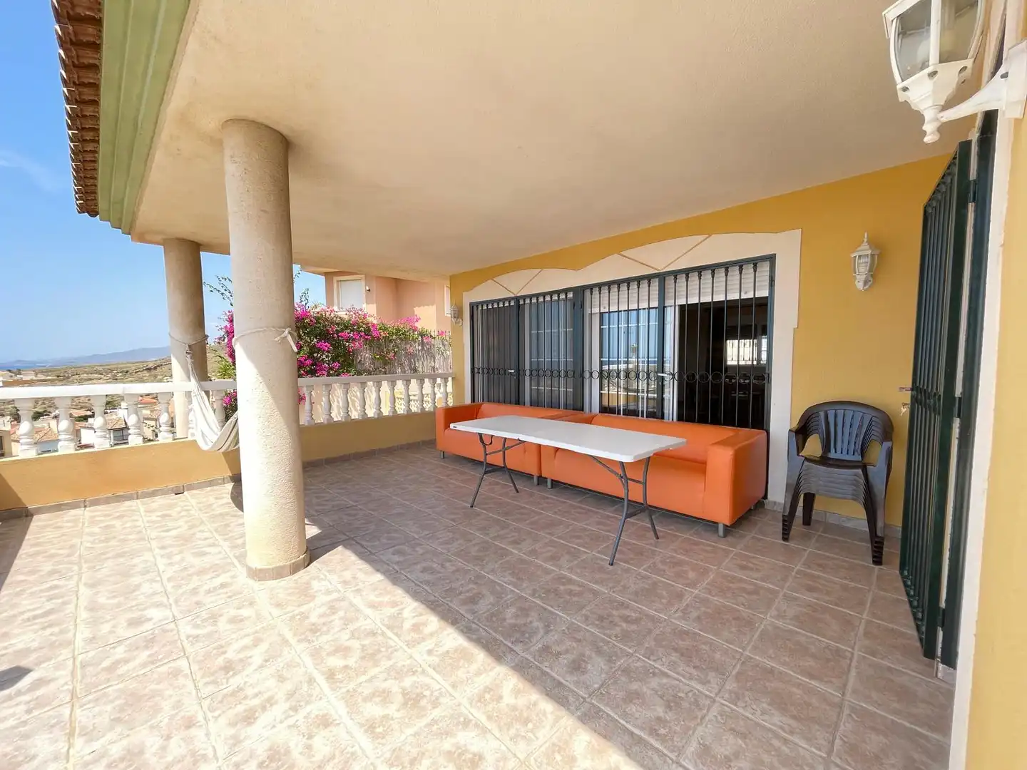 Terrasse von Haus oder Chalet zum Verkauf in Mazarrón mit Klimaanlage, Heizung und Privatgarten