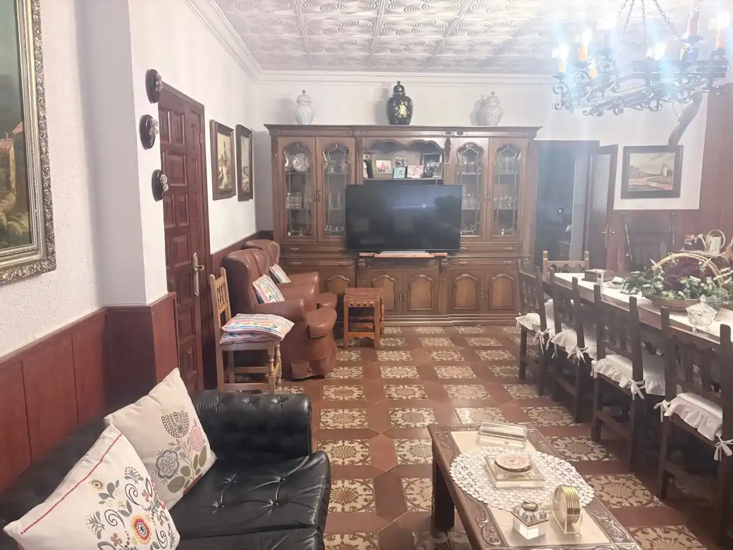 Wohnzimmer von Wohnung zum Verkauf in Brazatortas mit Klimaanlage, Abstellraum und Schwimmbad