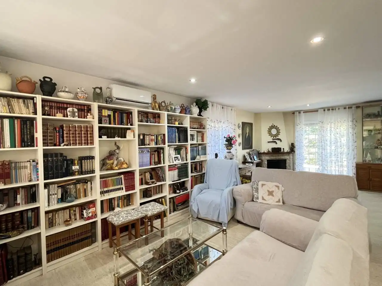 Sala de estar de Casa o chalet en venta en Caldes de Montbui con Aire acondicionado, Calefacción y Jardín privado